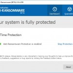 Программа протекции от троянов-вымогателей  Malwarebytes Anti-Ransomware.